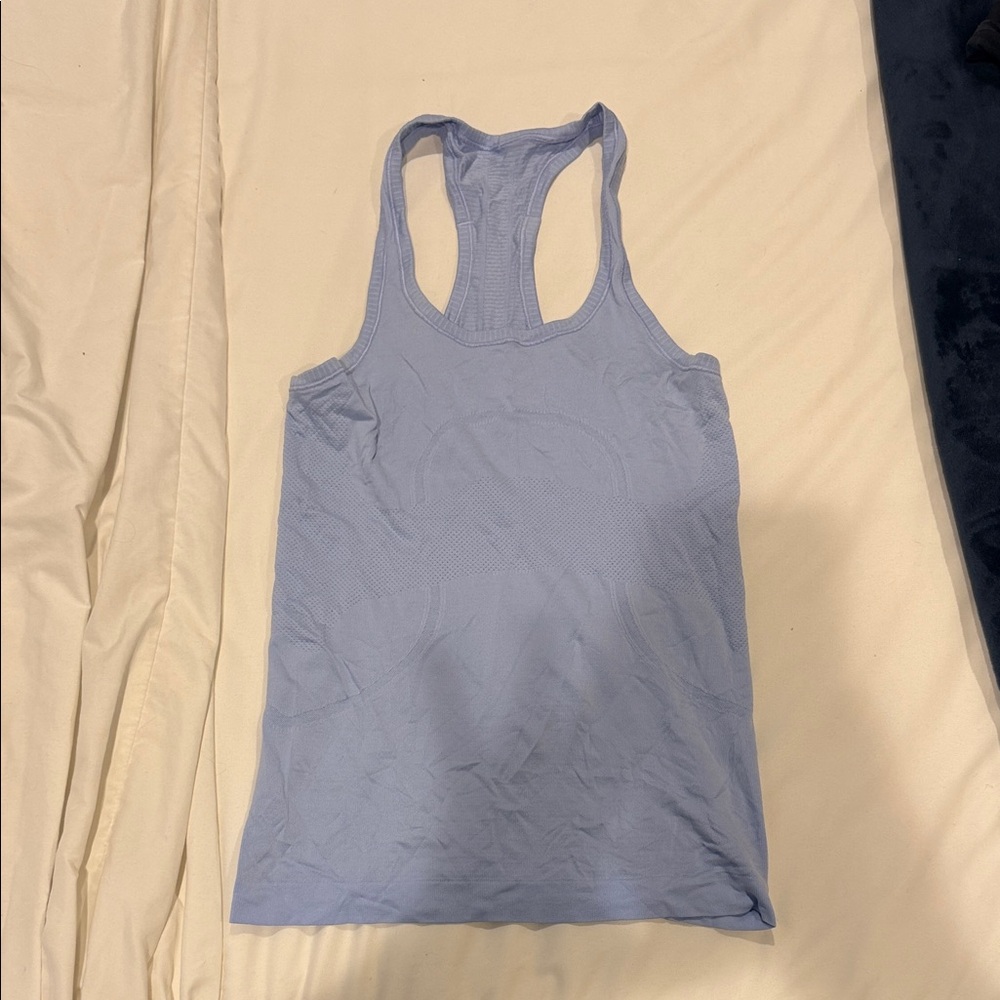 Lululemon Women's Blue Racerback Tank Top